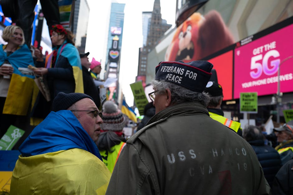 veterans protests